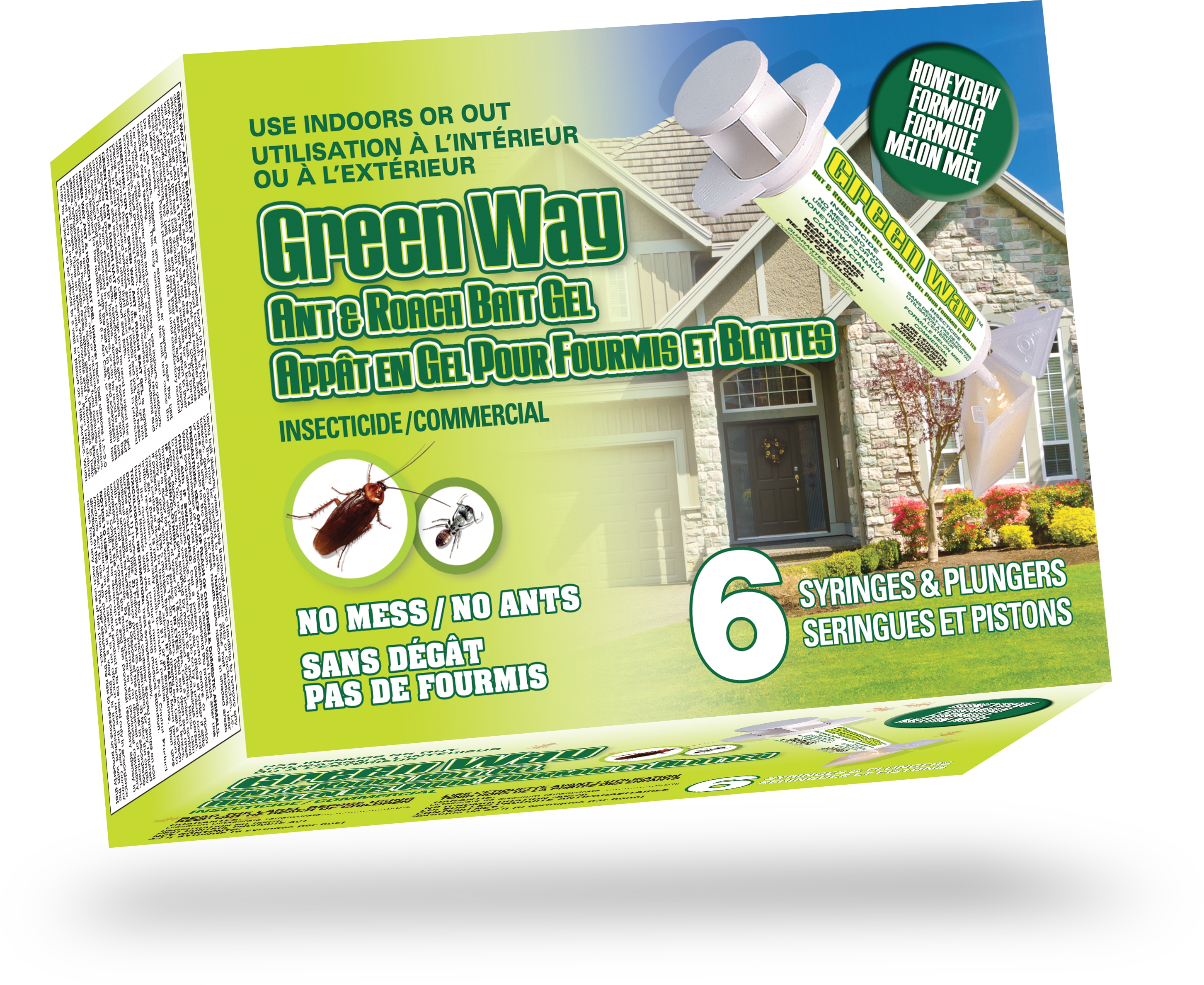 Green Way Ant & Roach Bait Gel (42G syringe)